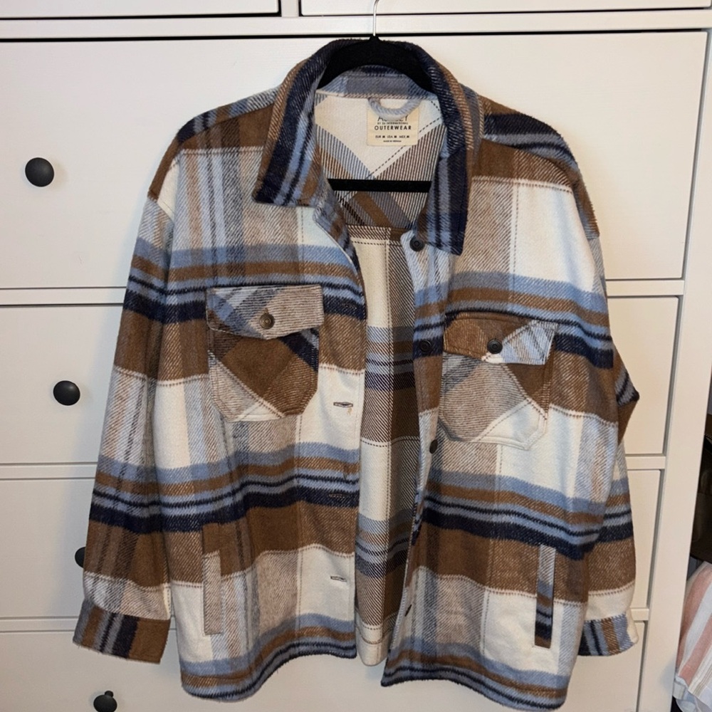 Plaid shacket